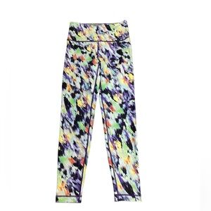 Peloton‎ x WITH Composite Color Abstract High Waisted Reversible Leggings Medium